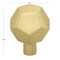 Gliderite Hardware 1-1/2 in. Faceted Knob Satin Gold 5826-SG-1 - alternate 4